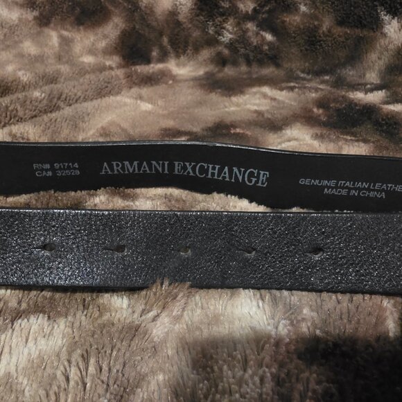 A|X Armani Exchange Leather Belts for Men for sale | eBay Armani Exchange AX belt size 38